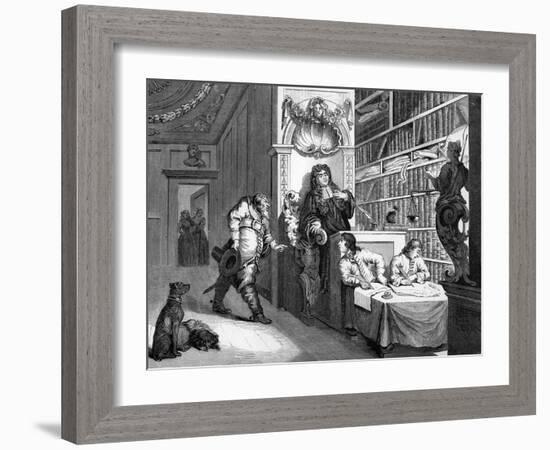 Hudibras by William Hogarth-William Hogarth-Framed Giclee Print