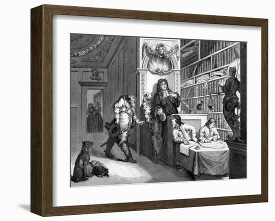 Hudibras by William Hogarth-William Hogarth-Framed Giclee Print