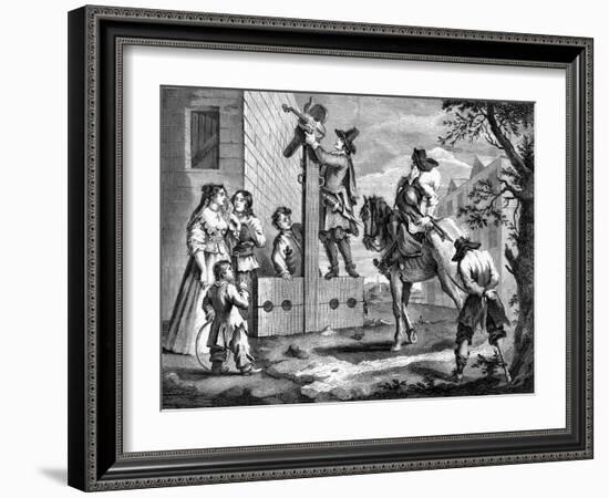 Hudibras by William Hogarth-William Hogarth-Framed Giclee Print