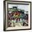 "Hudson Ferry", February 4, 1950-Thornton Utz-Framed Giclee Print