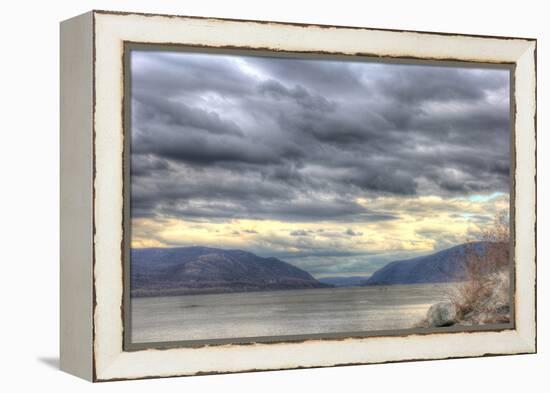 Hudson Highlands Early April-Robert Goldwitz-Framed Premier Image Canvas