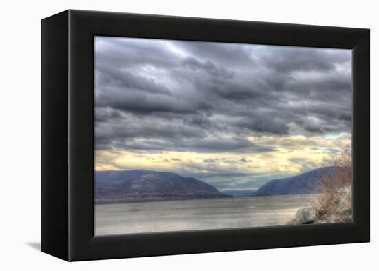 Hudson Highlands Early April-Robert Goldwitz-Framed Premier Image Canvas