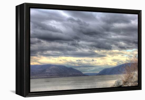 Hudson Highlands Early April-Robert Goldwitz-Framed Premier Image Canvas