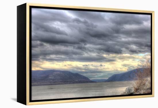 Hudson Highlands Early April-Robert Goldwitz-Framed Premier Image Canvas