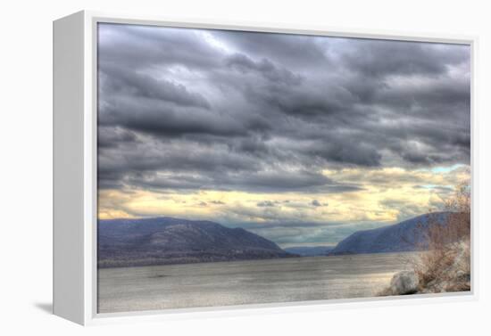 Hudson Highlands Early April-Robert Goldwitz-Framed Premier Image Canvas