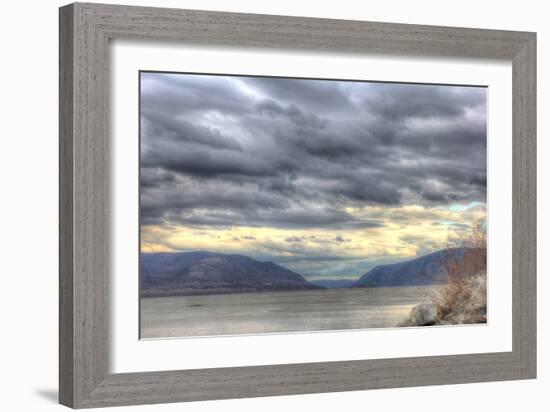 Hudson Highlands Early April-Robert Goldwitz-Framed Photographic Print