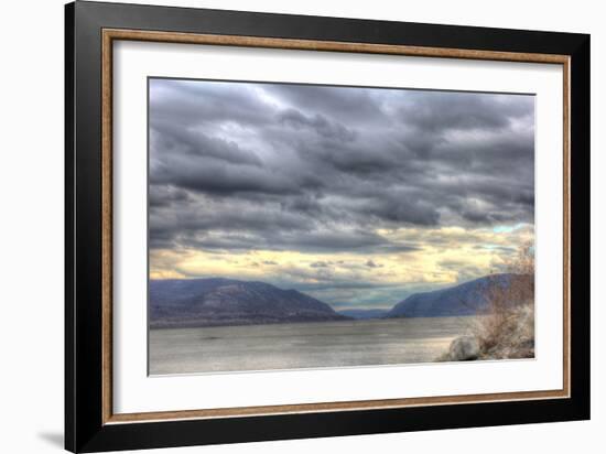 Hudson Highlands Early April-Robert Goldwitz-Framed Photographic Print