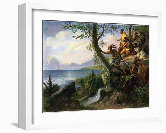 Hudson: New York, 1609-null-Framed Giclee Print