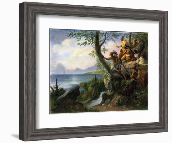 Hudson: New York, 1609-null-Framed Giclee Print