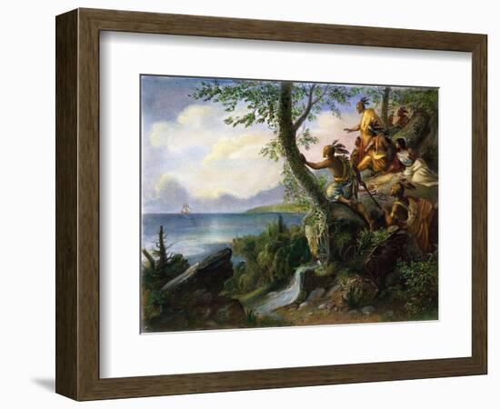 Hudson: New York, 1609-null-Framed Giclee Print