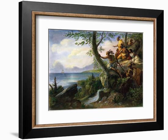 Hudson: New York, 1609-null-Framed Giclee Print