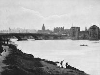 'Newport: The Bridge and Castle', c1896-Hudson-Photographic Print