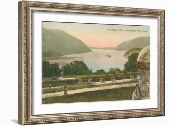 Hudson River from Westpoint, New York State-null-Framed Art Print