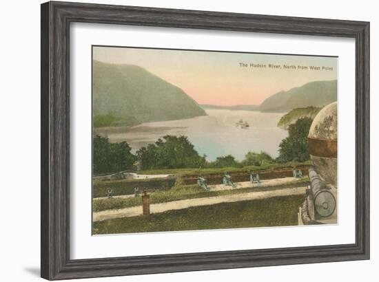 Hudson River from Westpoint, New York State-null-Framed Art Print