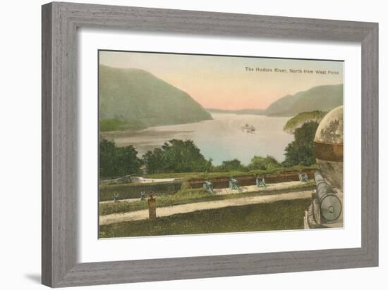 Hudson River from Westpoint, New York State-null-Framed Art Print