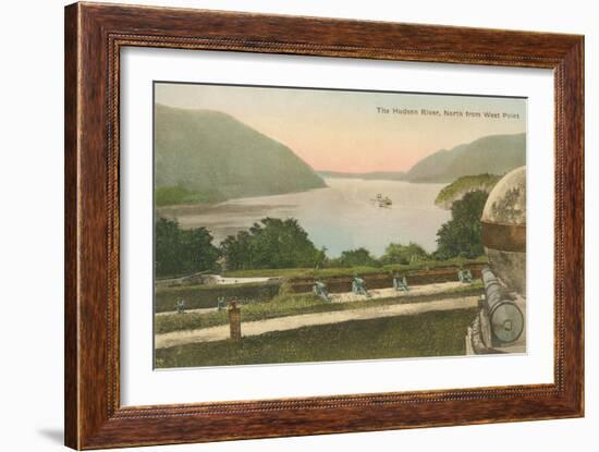 Hudson River from Westpoint, New York State-null-Framed Art Print