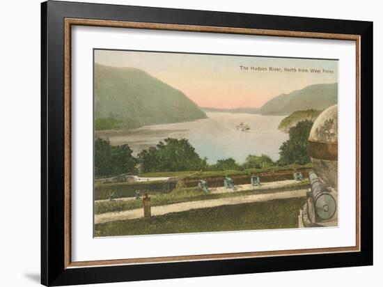 Hudson River from Westpoint, New York State-null-Framed Art Print