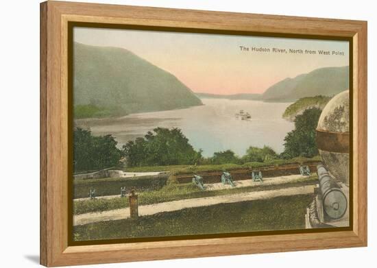 Hudson River from Westpoint, New York State-null-Framed Stretched Canvas