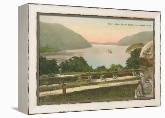 Hudson River from Westpoint, New York State-null-Framed Stretched Canvas