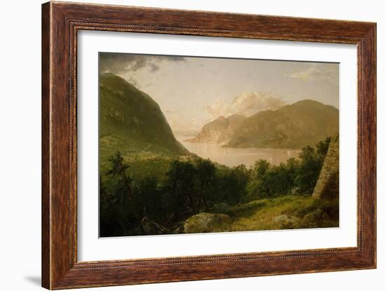 Hudson River Scene, 1857-John Frederick Kensett-Framed Giclee Print