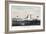 Hudson River Steamship-Currier & Ives-Framed Giclee Print