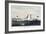 Hudson River Steamship-Currier & Ives-Framed Giclee Print