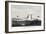 Hudson River Steamship-Currier & Ives-Framed Giclee Print