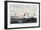 Hudson River Steamship-Currier & Ives-Framed Giclee Print