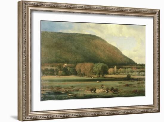 Hudson River Valley-George Inness-Framed Giclee Print