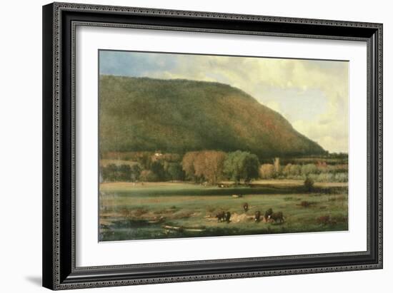 Hudson River Valley-George Inness-Framed Giclee Print