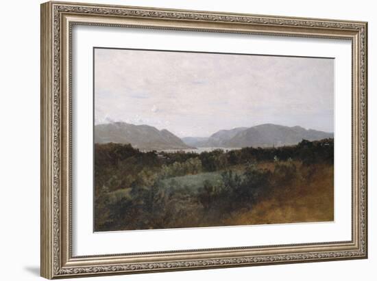 Hudson River-Frederic Edwin Church-Framed Giclee Print