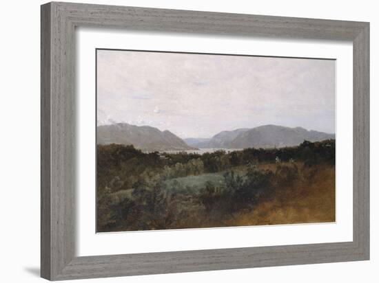 Hudson River-Frederic Edwin Church-Framed Giclee Print