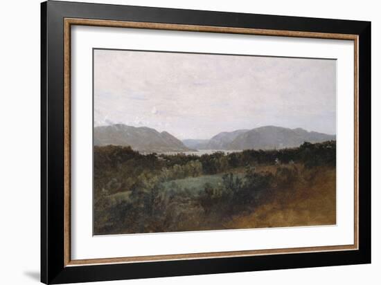 Hudson River-Frederic Edwin Church-Framed Giclee Print