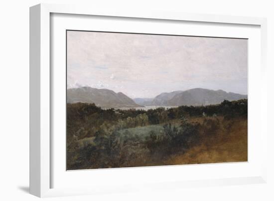 Hudson River-Frederic Edwin Church-Framed Giclee Print