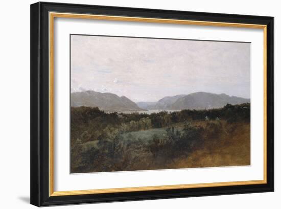 Hudson River-Frederic Edwin Church-Framed Giclee Print