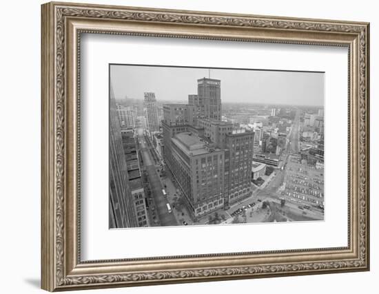 Hudson's Department Store in Detroit-Ira Strickstein-Framed Photographic Print