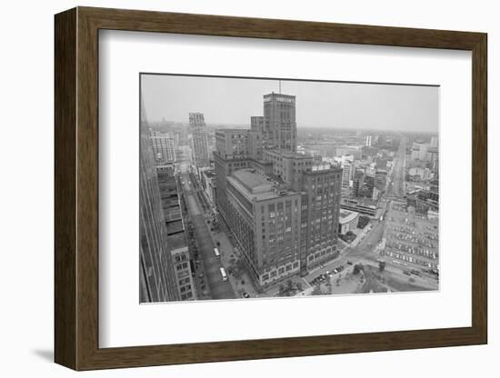 Hudson's Department Store in Detroit-Ira Strickstein-Framed Photographic Print