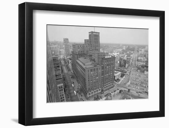 Hudson's Department Store in Detroit-Ira Strickstein-Framed Photographic Print