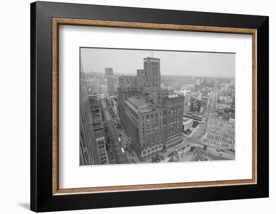 Hudson's Department Store in Detroit-Ira Strickstein-Framed Photographic Print