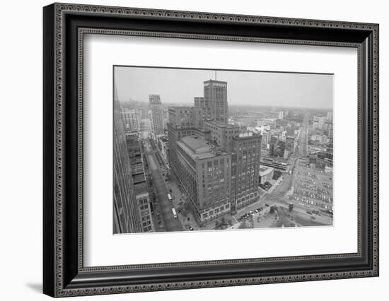 Hudson's Department Store in Detroit-Ira Strickstein-Framed Photographic Print