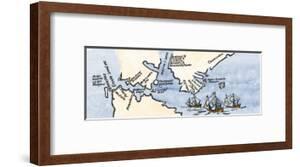 Maps Of The Arctic Framed Posters Art Prints Paintings Posters Wall Art Art Com