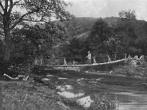 'The Shaky Bridge, Llandrindrod Wells', c1896-Hudson-Framed Photographic Print