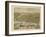 Hudson, Wisconsin - Panoramic Map-Lantern Press-Framed Art Print