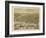 Hudson, Wisconsin - Panoramic Map-Lantern Press-Framed Art Print