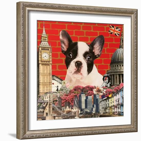 Hug my frenchie-Anne Storno-Framed Giclee Print