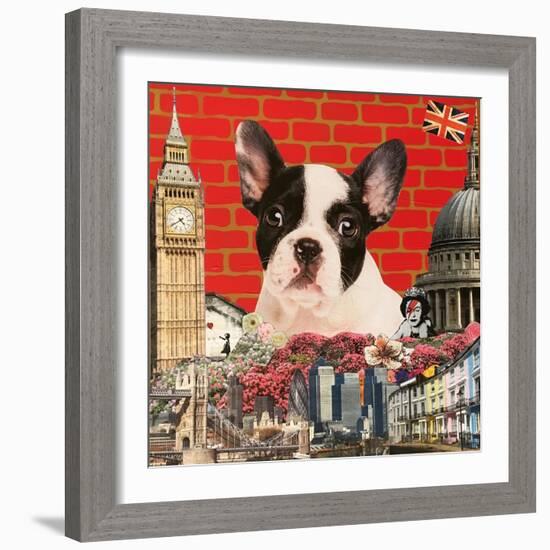 Hug my frenchie-Anne Storno-Framed Giclee Print