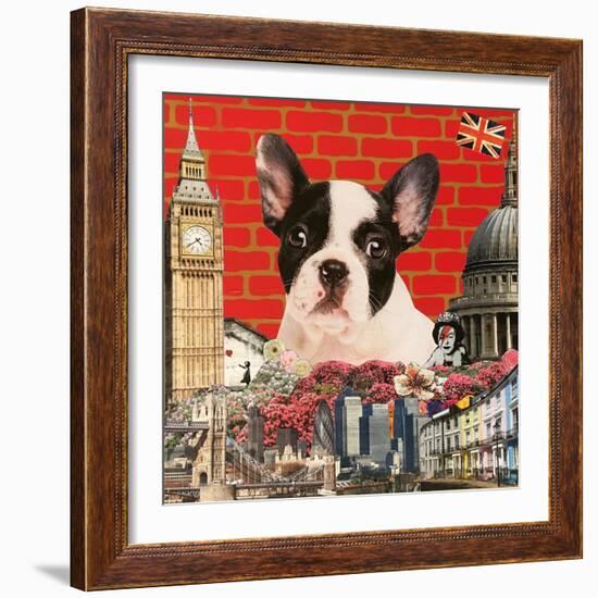 Hug my frenchie-Anne Storno-Framed Giclee Print