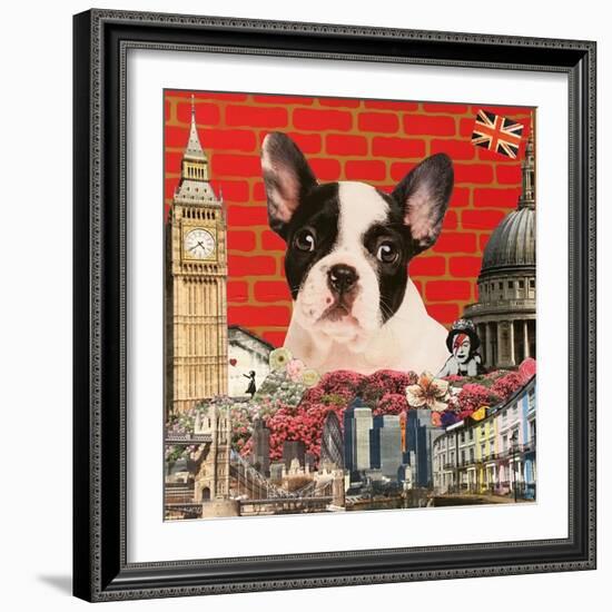 Hug my frenchie-Anne Storno-Framed Giclee Print