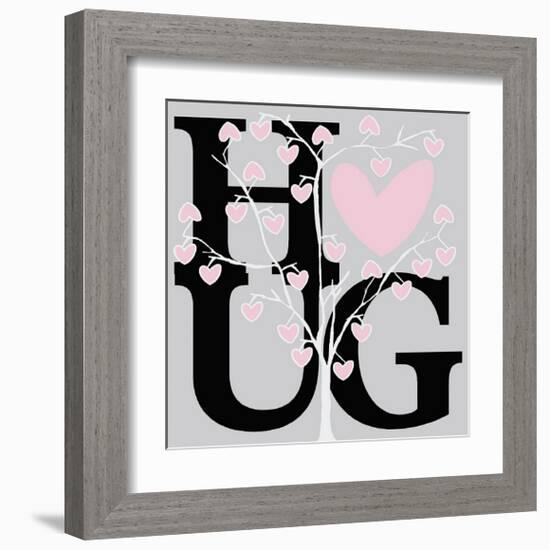 Hug (Summer)-Erin Clark-Framed Giclee Print