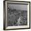 Huge Crowd Gathered in the Surf and at the Beach in Front of Coney Island Amusement Park-Marie Hansen-Framed Photographic Print